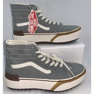 VANS Sk-8 Hi Tapered Stacked Canvas Shoe Sneaker Womens Size 10 Mens Size 8.5